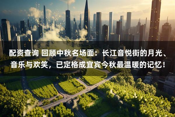 配资查询 回顾中秋名场面：长江音悦街的月光、音乐与欢笑，已定格成宜宾今秋最温暖的记忆！